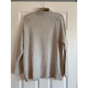 Mock turtleneck sweater